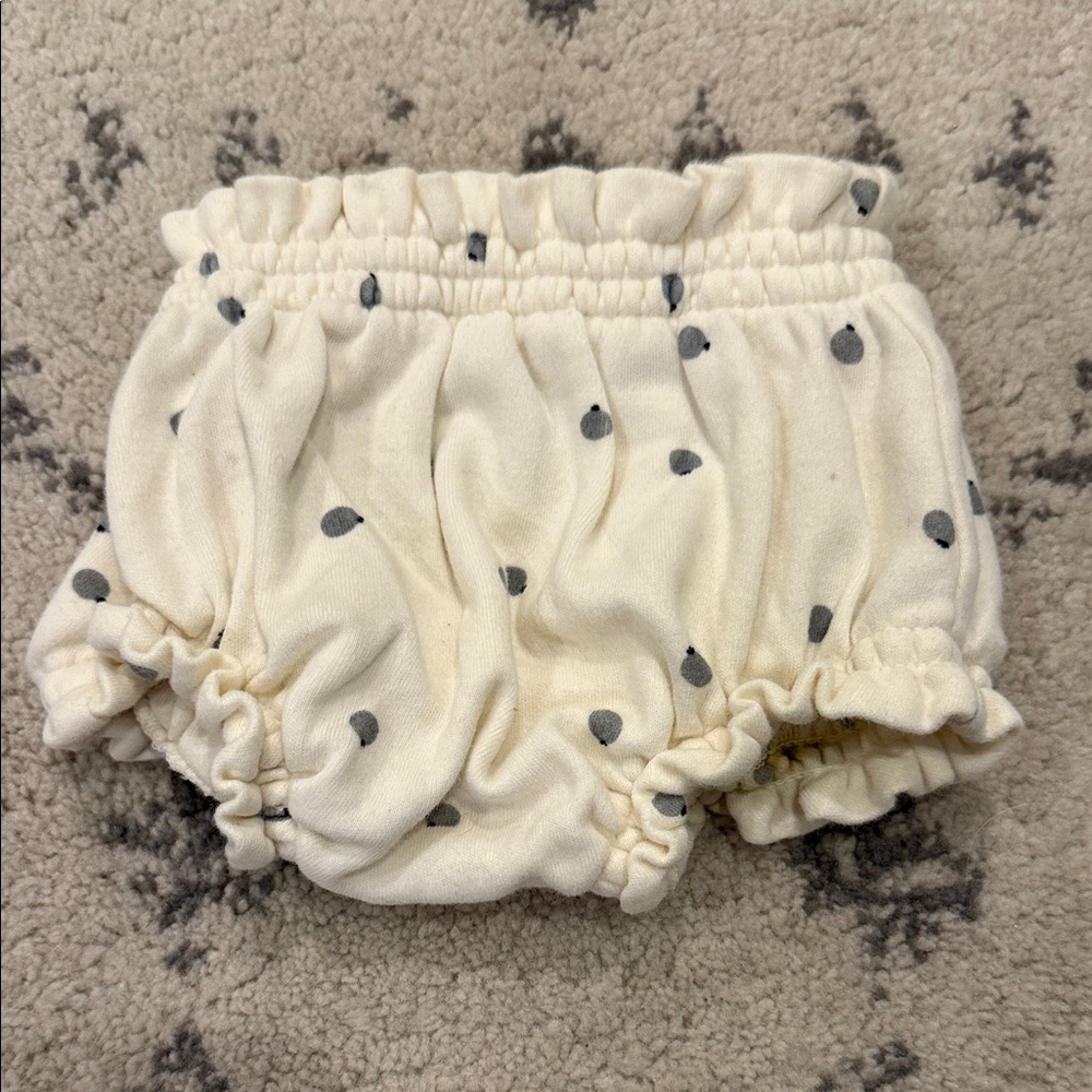 Quincy Mae Cream Baby Bloomers